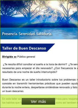 Taller de Buen Descanso