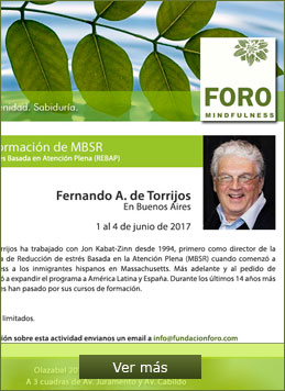 Mindfulness en Psicoterapia I